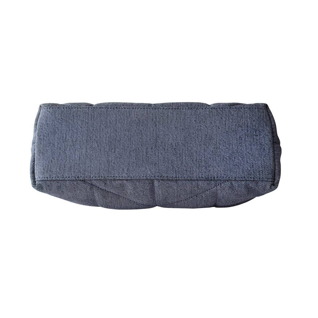 Saint Laurent LouLou Puffer Small Denim Shoulder Bag