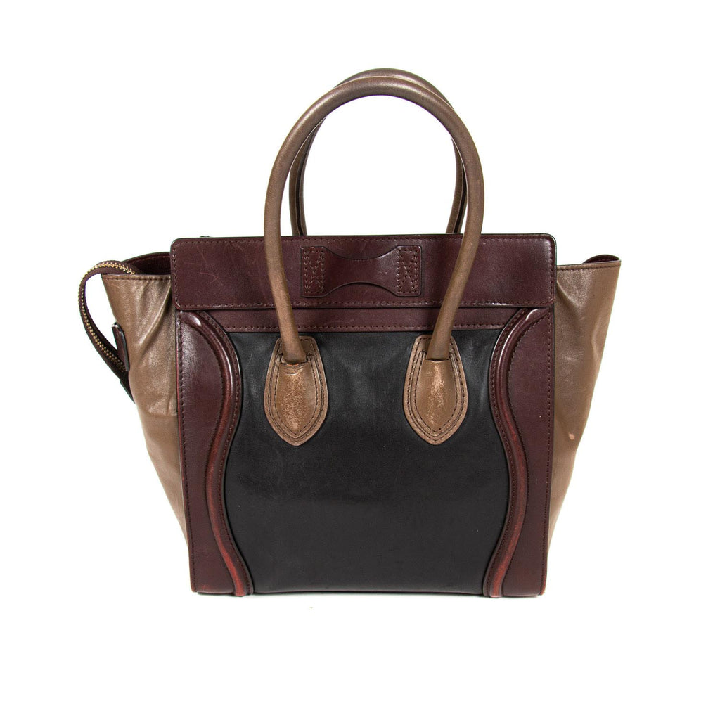 Celine Micro Luggage Tote Bag