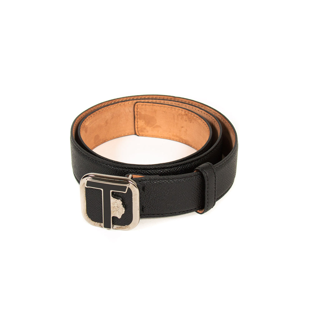 Tod's T Logo Leather Belt