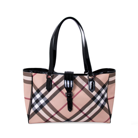 Burberry Bridle House Check Gosford Hobo