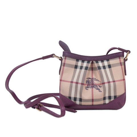 Burberry Bridle House Check Gosford Hobo