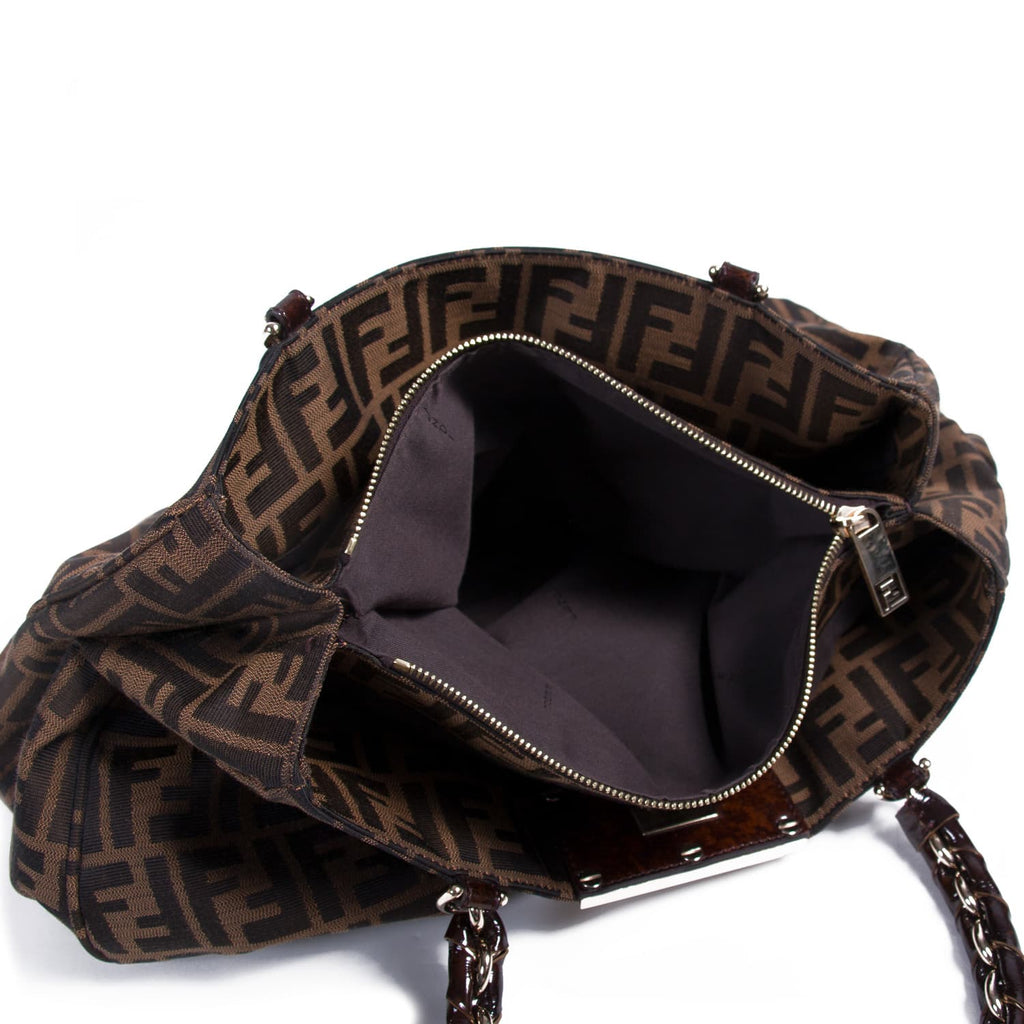 Fendi Mia Zucca Canvas Bag Bags Fendi - Shop authentic new pre-owned designer brands online at Re-Vogue