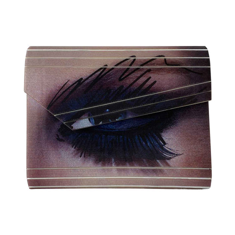 Jimmy Choo Water Snake Skin Clutch