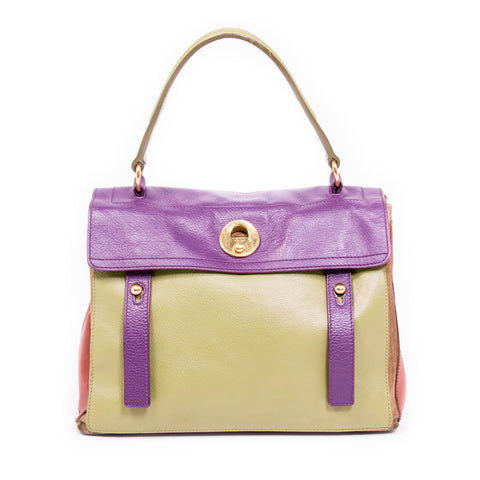 Saint Laurent Sunset Medium Leather Bag