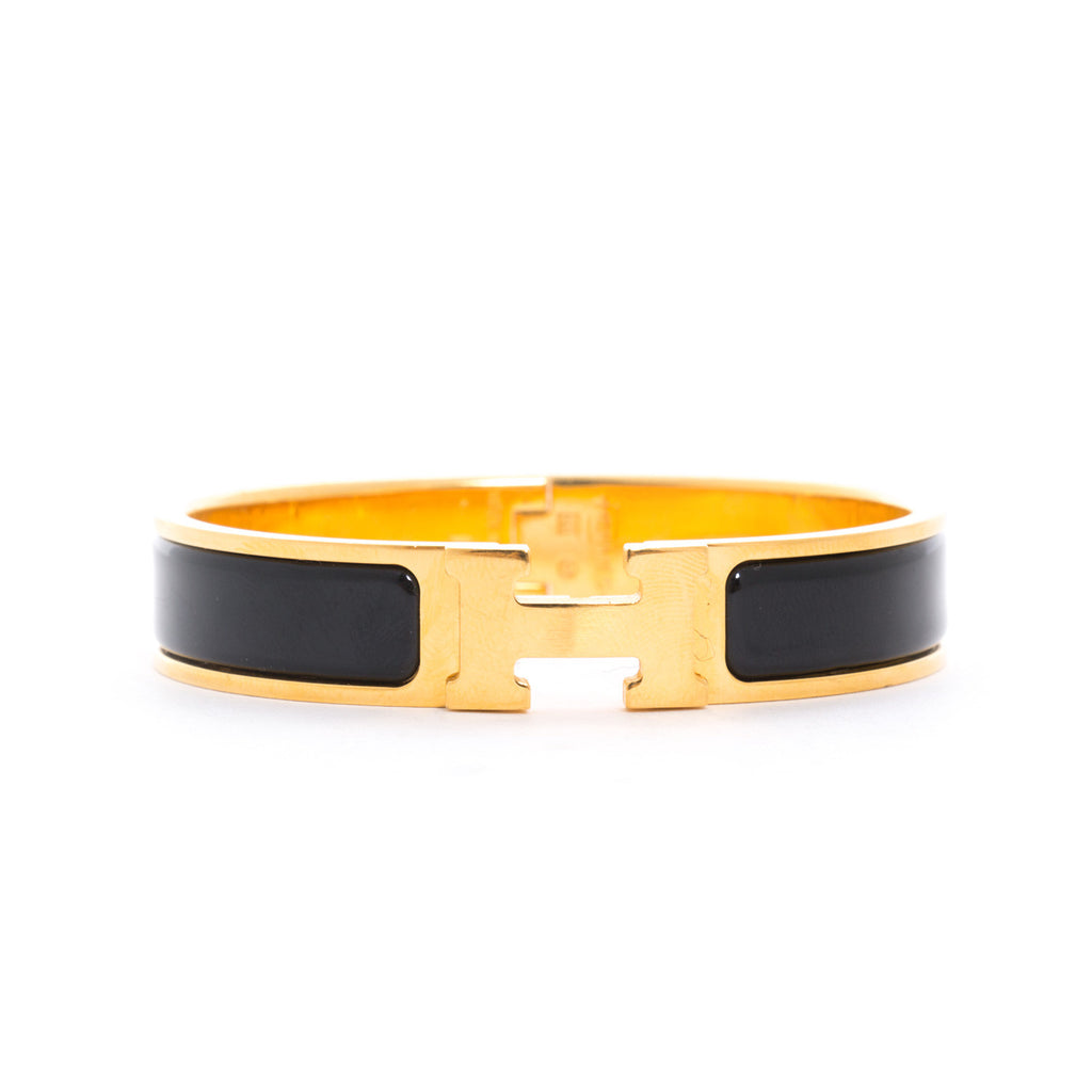 Hermes Narrow Clic Clac H Bracelet