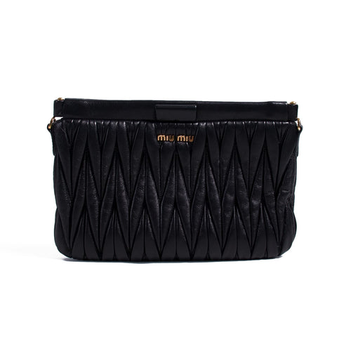 Miu Miu Madras Embellished Shoulder Bag