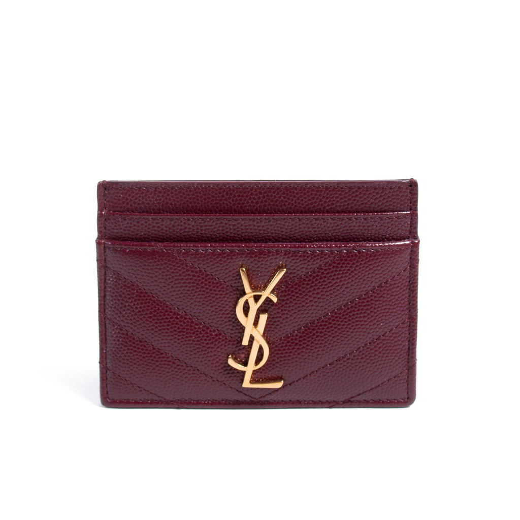 Saint Laurent Monogram Card Holder