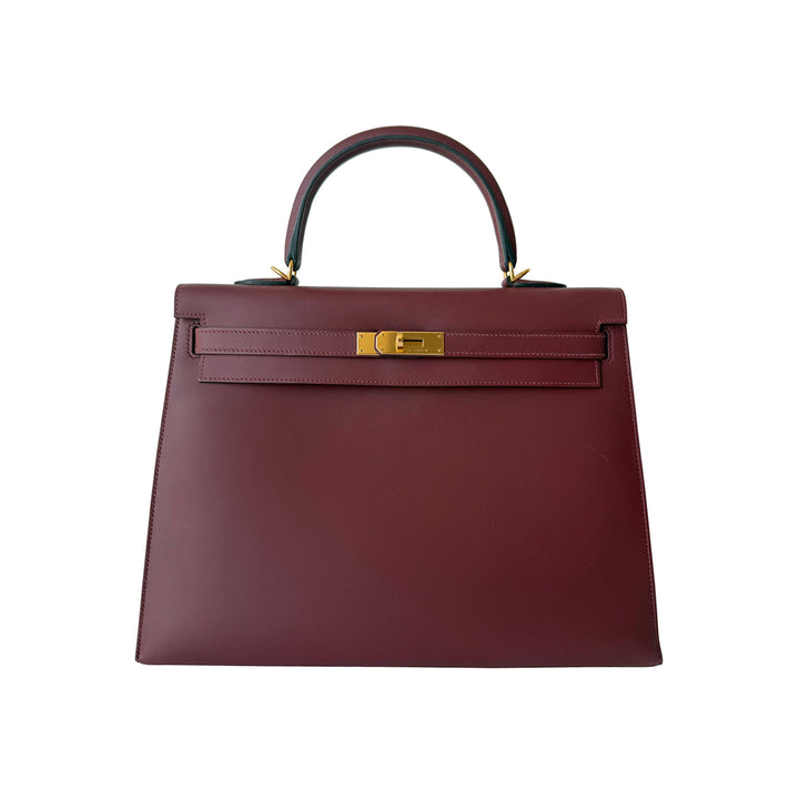 Hermès Kelly 35 Sellier Swift Leather