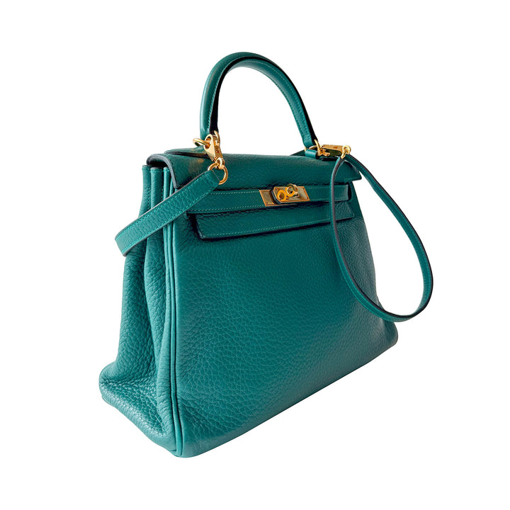 Hermès Kelly 28 Retourne Clemence Leather 2015 - revogue