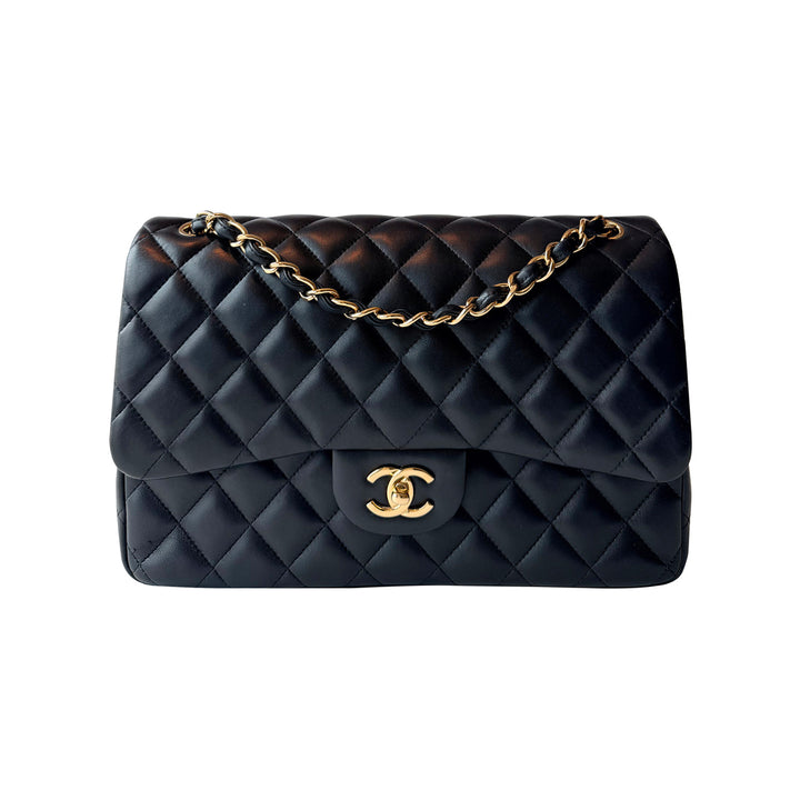 Chanel Classic Jumbo Double Flap Bag - revogue