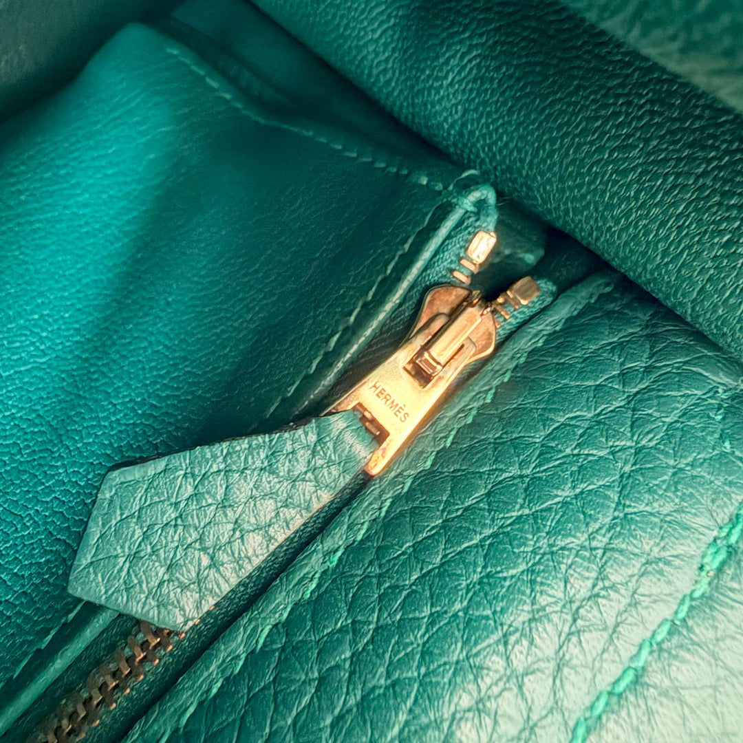 Hermès Kelly 28 Retourne Clemence Leather 2015 - revogue