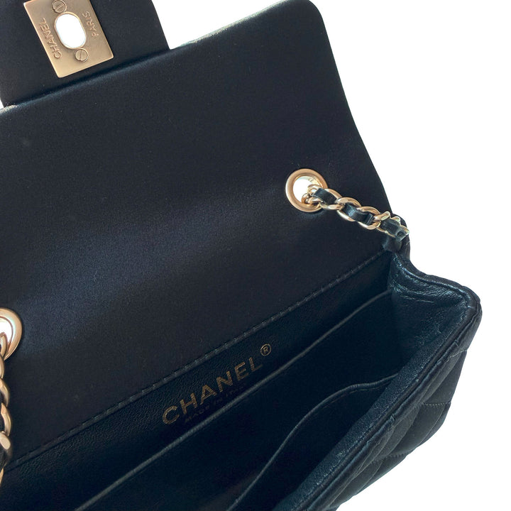 Chanel Mini Classic Rectangular Flap Bag - revogue