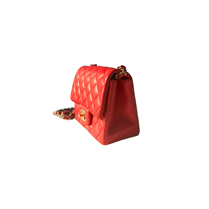 Chanel Mini Square Classic Flap Bag - revogue
