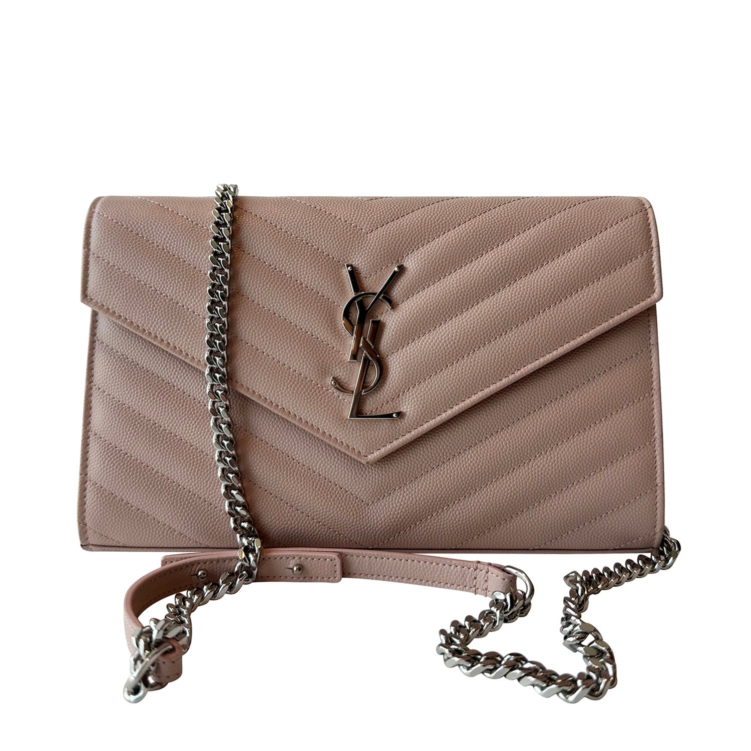 Monogram chain wallet hotsell