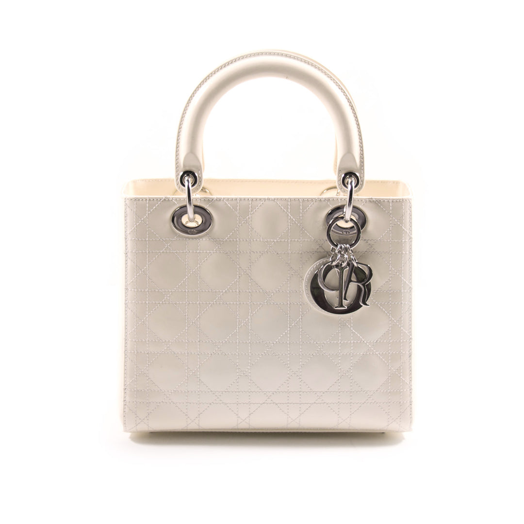 Christian Dior Lady Dior Medium Patent Leather Bags Dior - Shop authentic new pre-owned designer brands online at Re-Vogue