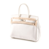 Hermès Birkin 30 White Clemence Leather Bags Hermès - Shop authentic new pre-owned designer brands online at Re-Vogue