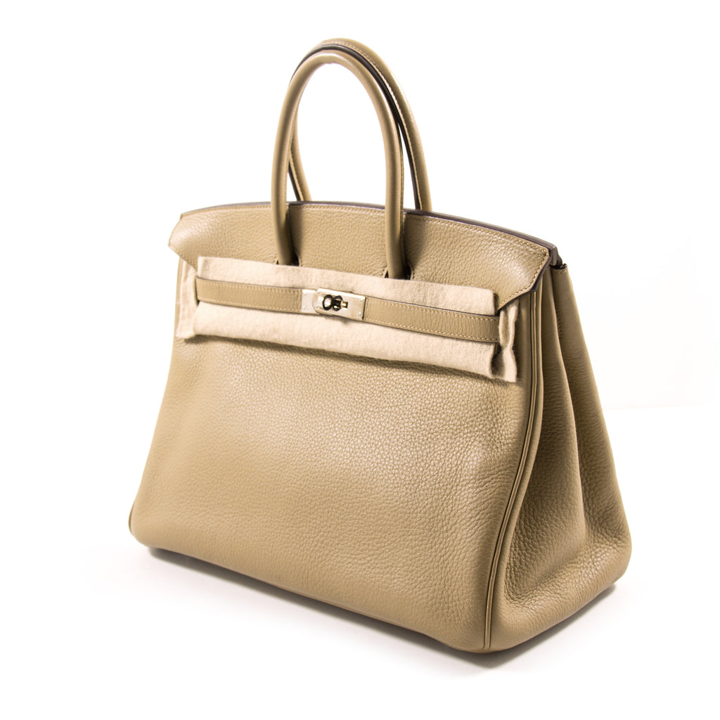 Hermès Birkin 35 Tabac Clemence Bags Hermès - Shop authentic new pre-owned designer brands online at Re-Vogue