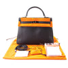 Hermès Kelly 32 Retourne Noir Togo Bags Hermès - Shop authentic new pre-owned designer brands online at Re-Vogue