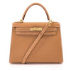 Hermès Kelly 28 Sellier Gold Chamonix Calf Bags Hermès - Shop authentic new pre-owned designer brands online at Re-Vogue