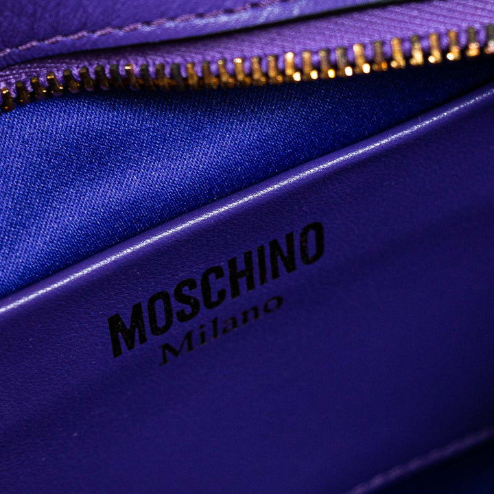 Moschino Tassel Logo Camera Bag