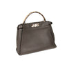 Fendi Python Trim Medium Peekaboo Bag