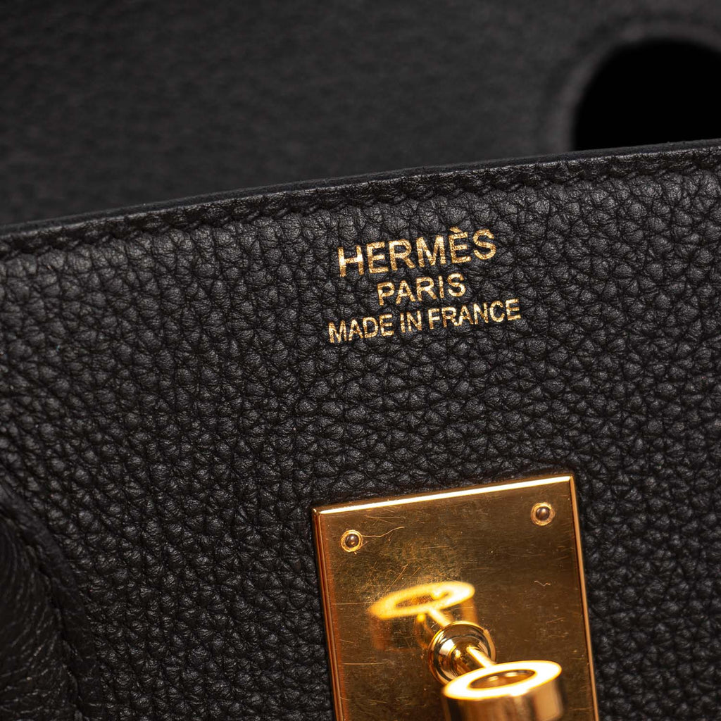 Hermès Birkin 35 Black Togo Leather