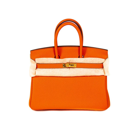 Hermès Birkin 30 Orange Togo Leather