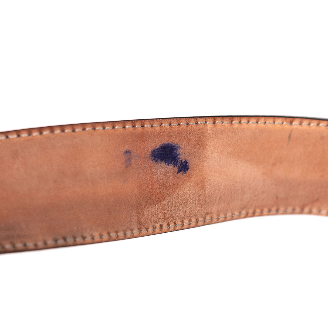 Gucci GG Interlocking Leather Belt