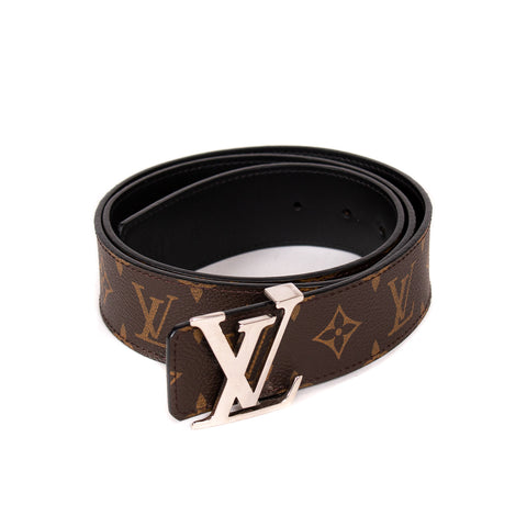 Shop authentic Louis Vuitton Damier Infini Leather Belt at revogue
