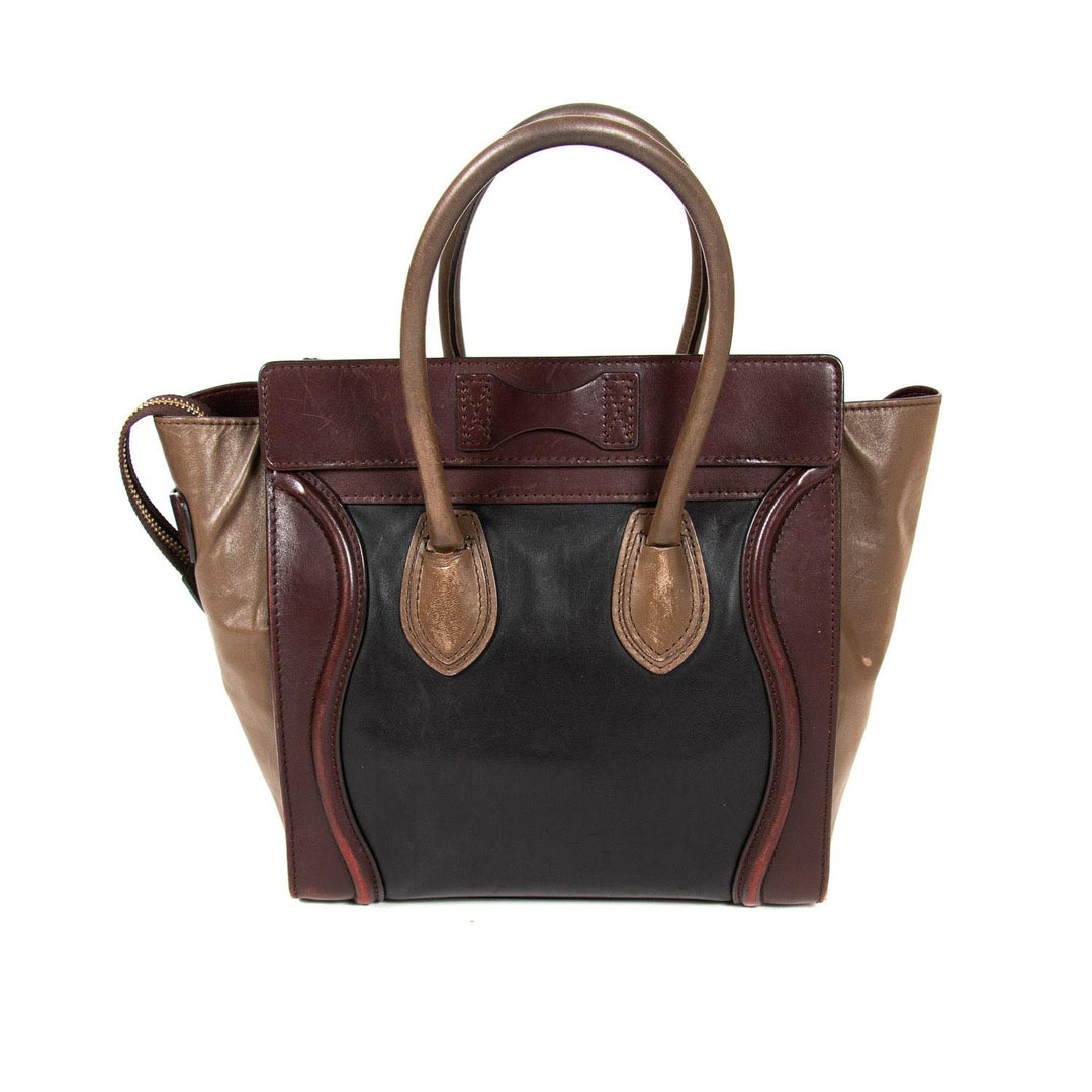 Celine Micro Luggage Tote Bag