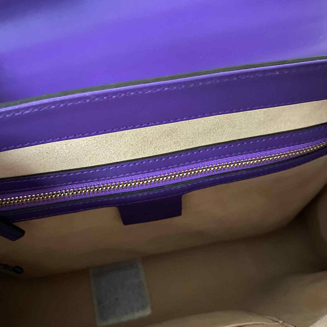 Gucci GG Signature Medium Padlock Top Handle Bag