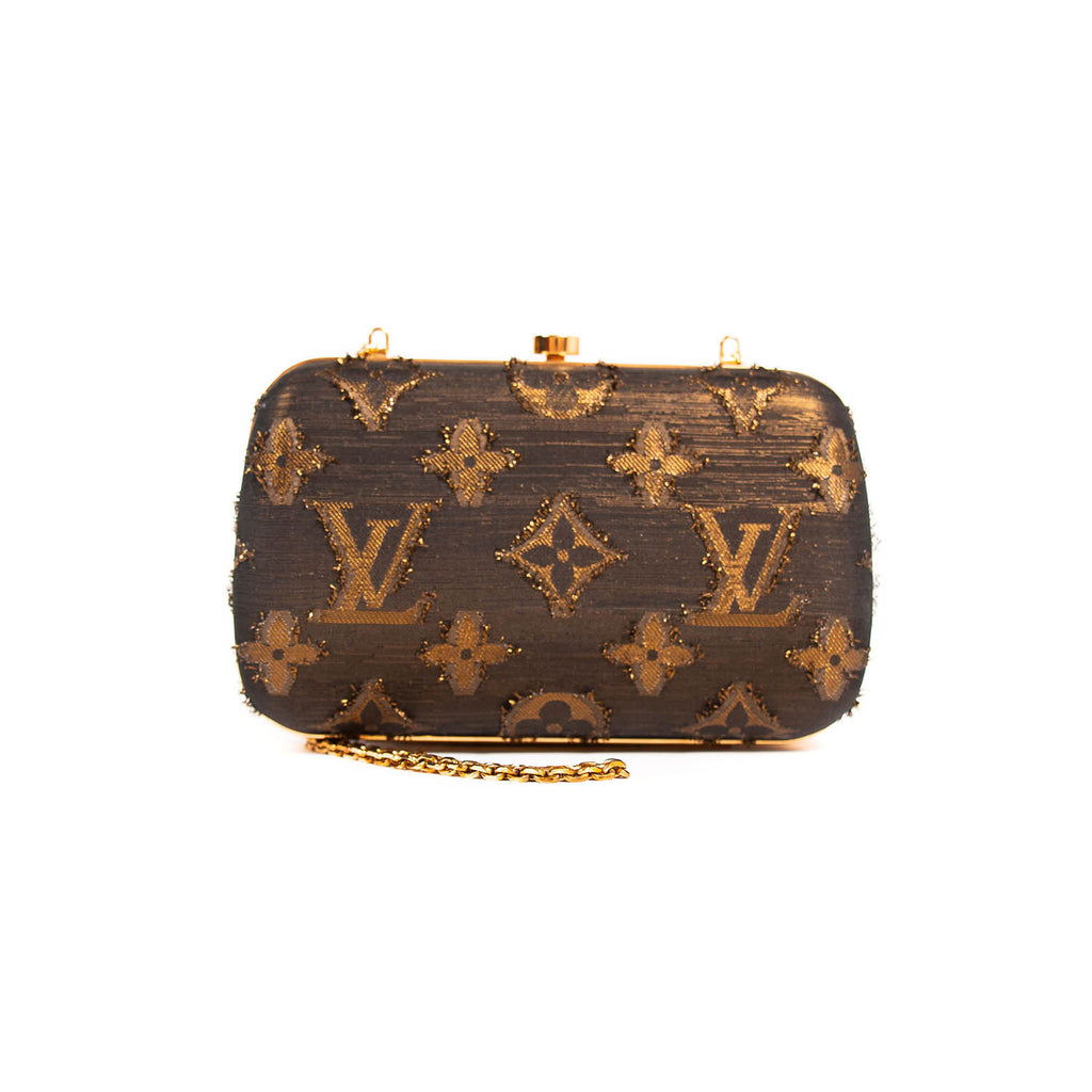 Louis Vuitton Embroidery Satin Clutch Bags Louis Vuitton - Shop authentic new pre-owned designer brands online at Re-Vogue