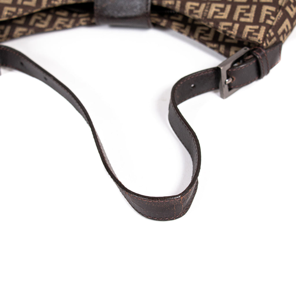Fendi Leather Trimmed Zucca Baguette Bags Fendi - Shop authentic new pre-owned designer brands online at Re-Vogue