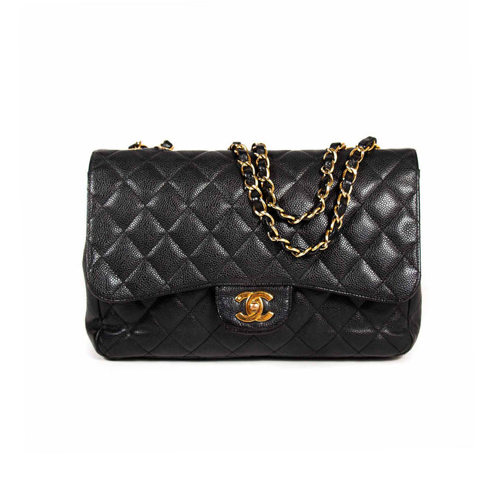 Chanel Classic Jumbo Single Flap Bag Bags Chanel - Shop authentic new pre-owned designer brands online at Re-Vogue