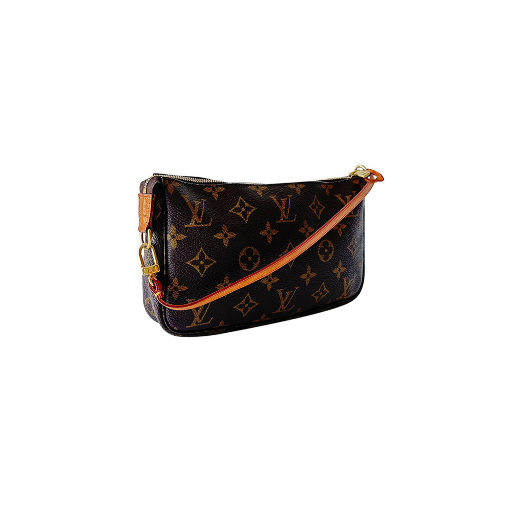 Louis Vuitton Pochette Cle Monogram Blue in Taurillon Leather with  Tone-on-Tone - US