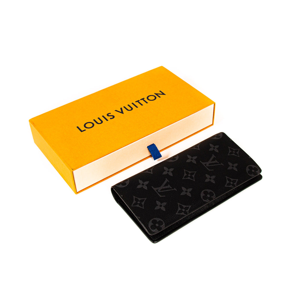 Louis Vuitton Monogram Eclipse Brazza Wallet Accessories Louis Vuitton - Shop authentic new pre-owned designer brands online at Re-Vogue