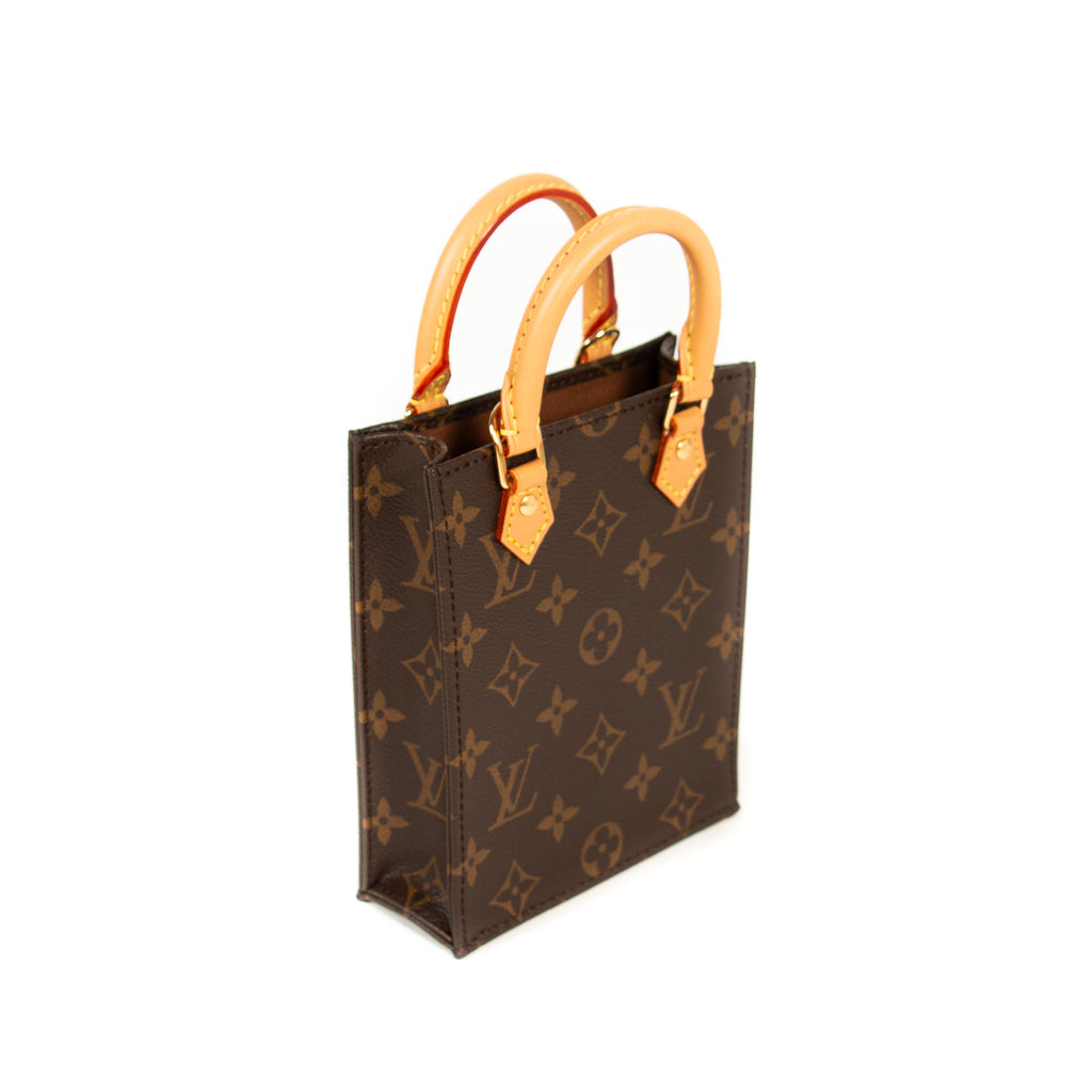 🔥NEW LOUIS VUITTON Petit Sac Plat Monogram Crossbody Bag Limited RARE  GIFT❤️