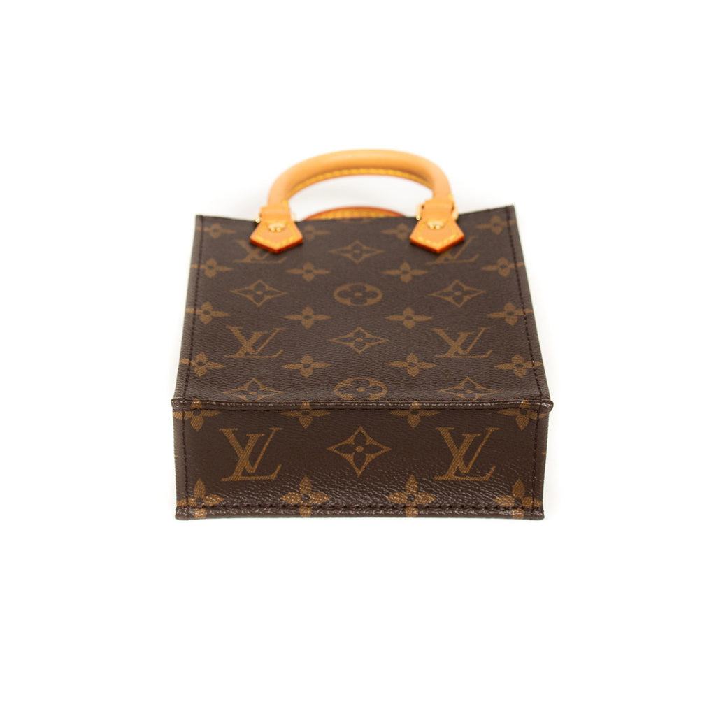 🔥NEW LOUIS VUITTON Petit Sac Plat Monogram Crossbody Bag Limited RARE  GIFT❤️