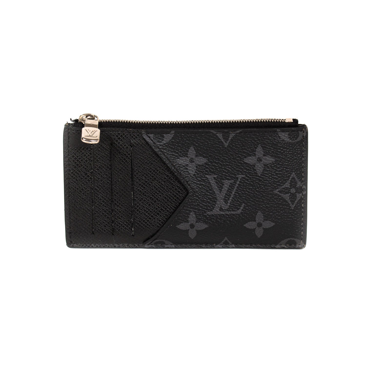 LOUIS VUITTON Monogram Eclipse Coin Card Holder Silver Buckle Card Hol –  Brand Off Hong Kong Online Store