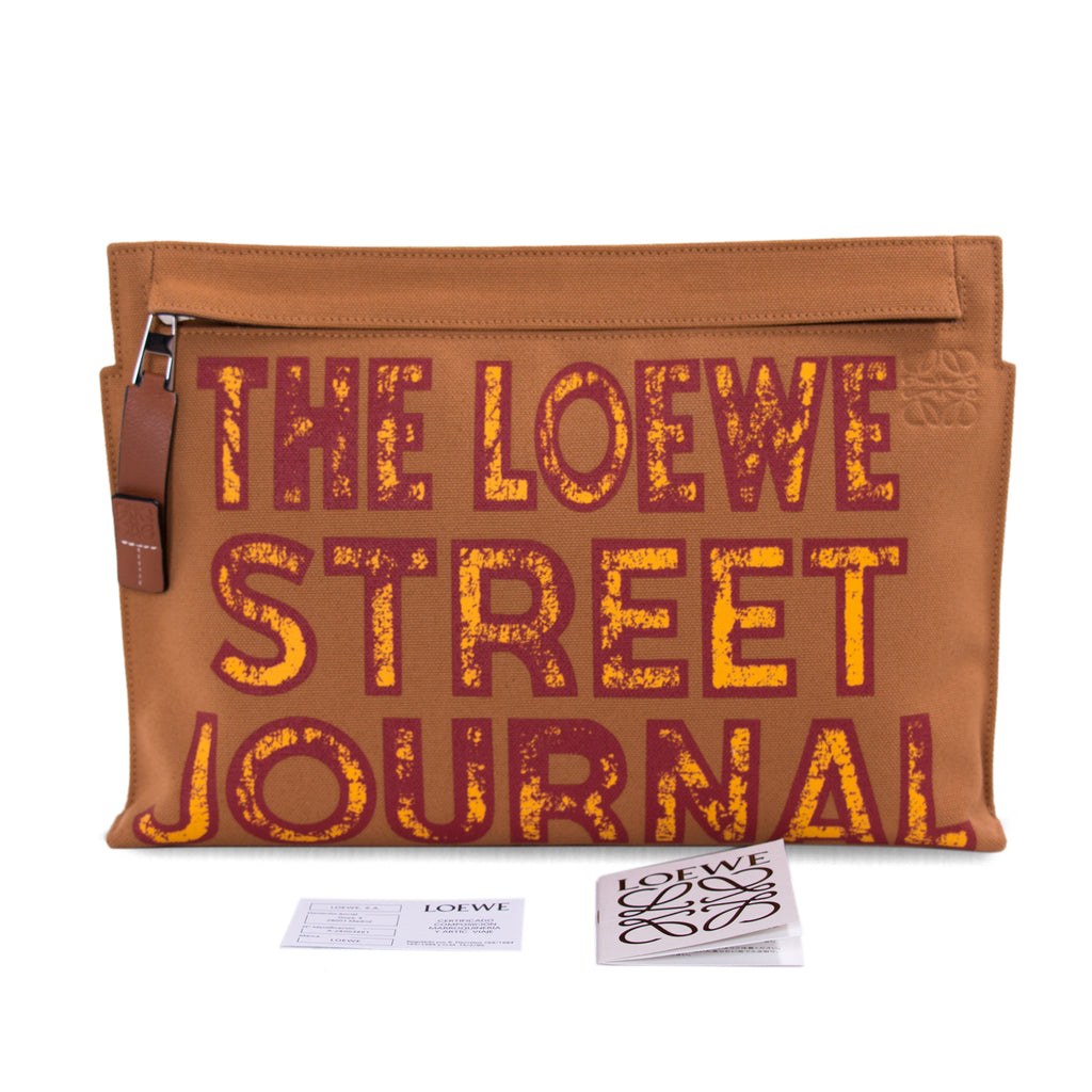 Loewe T Pouch Street Journal Bags Loewe - Shop authentic new pre-owned designer brands online at Re-Vogue