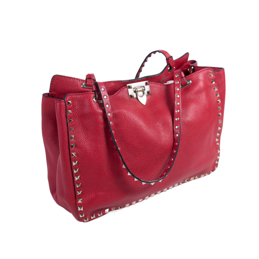 Valentino Medium Rockstud Tote Bag Bags Valentino - Shop authentic new pre-owned designer brands online at Re-Vogue