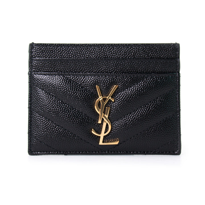Saint Laurent Monogram Card Holder Accessories Yves Saint Laurent - Shop authentic new pre-owned designer brands online at Re-Vogue