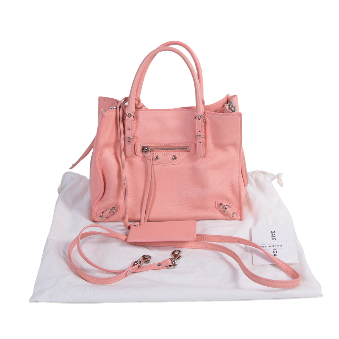 Balenciaga Mini A4 Papier Zip Around Shoulder Bag Bags Balenciaga - Shop authentic new pre-owned designer brands online at Re-Vogue