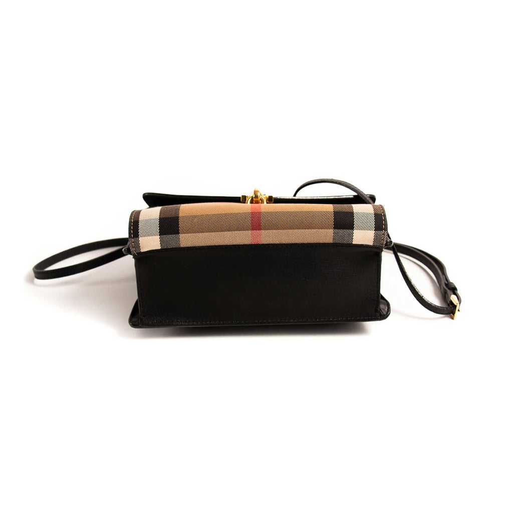 Burberry Small Macken Vintage Check Bag Bags Burberry - Shop authentic new pre-owned designer brands online at Re-Vogue