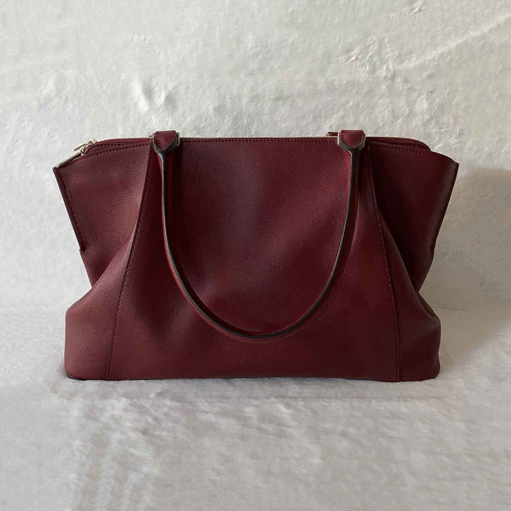 Cartier C de Cartier Leather Handbag