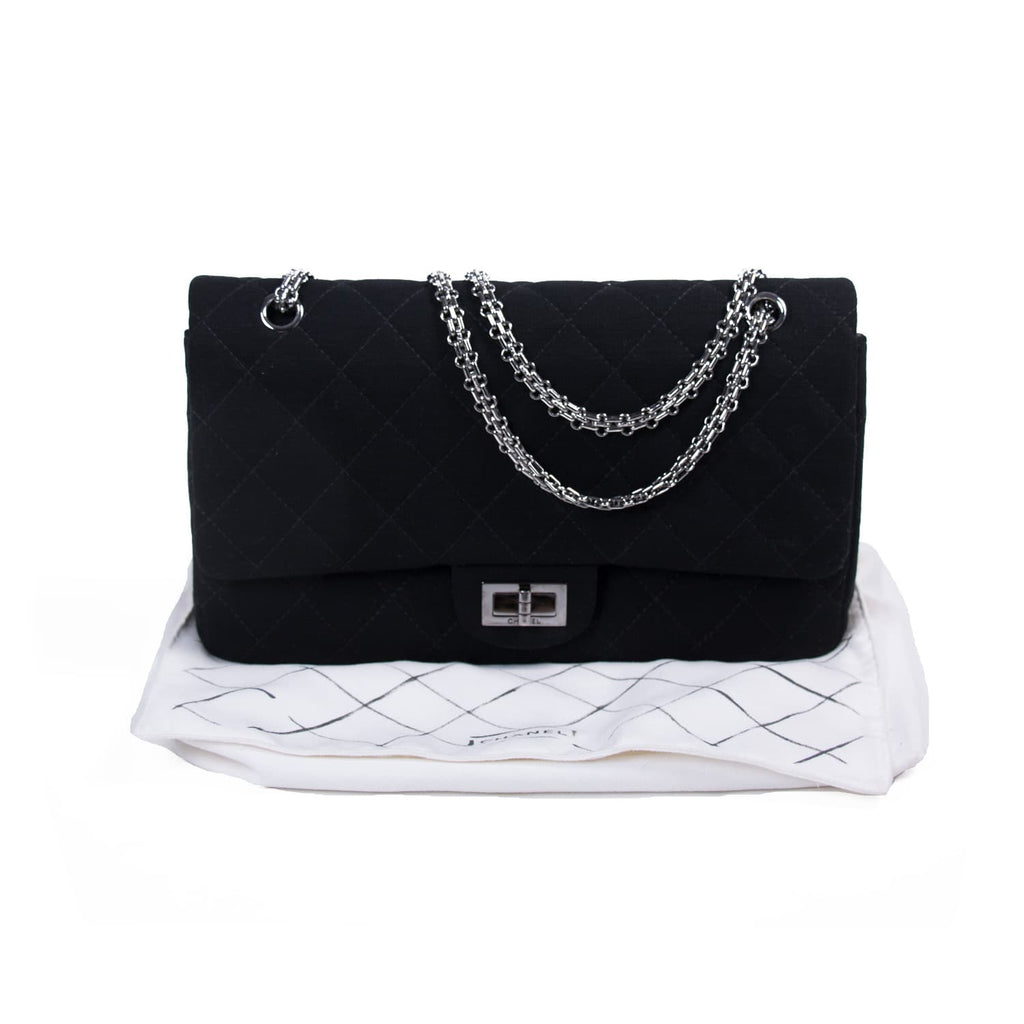 Chanel Jersey Reissue 227 Double Flap Bag Bags Chanel - Shop authentic new pre-owned designer brands online at Re-Vogue