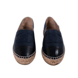 Chanel Lambskin Leather CC Espadrilles Shoes Chanel - Shop authentic new pre-owned designer brands online at Re-Vogue