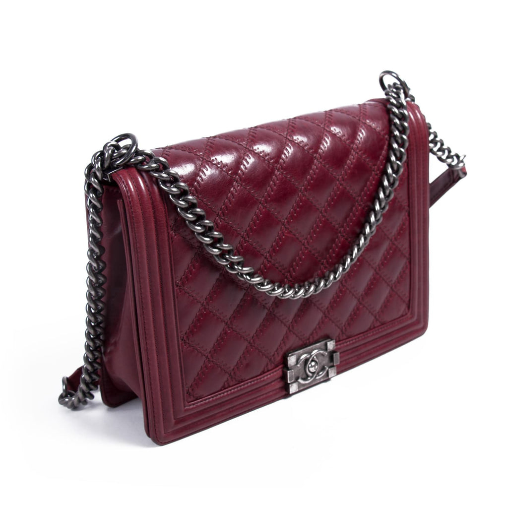 Chanel Large Boy Bag Bags Chanel - Shop authentic new pre-owned designer brands online at Re-Vogue