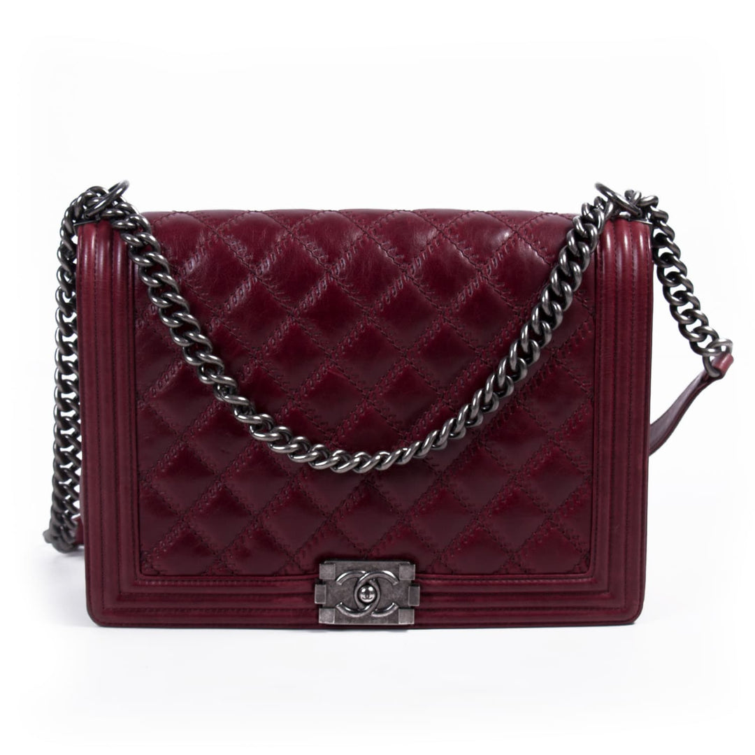 Chanel Large Boy Bag Bags Chanel - Shop authentic new pre-owned designer brands online at Re-Vogue