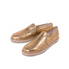 Chanel Gold Metallic Leather Espadrilles Shoes Chanel - Shop authentic new pre-owned designer brands online at Re-Vogue